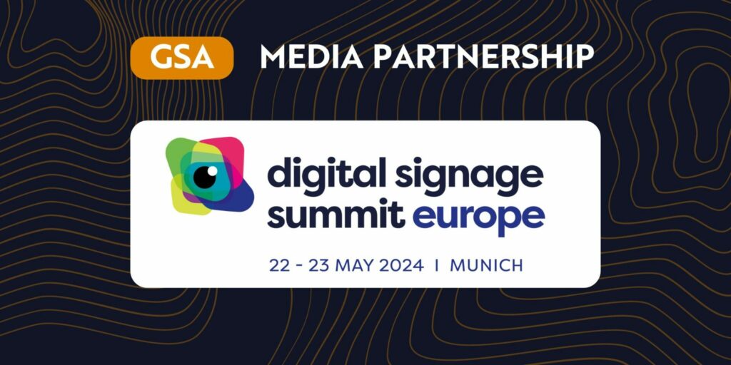 Digital Signage Summit Europe (DSSE) Media Partnership