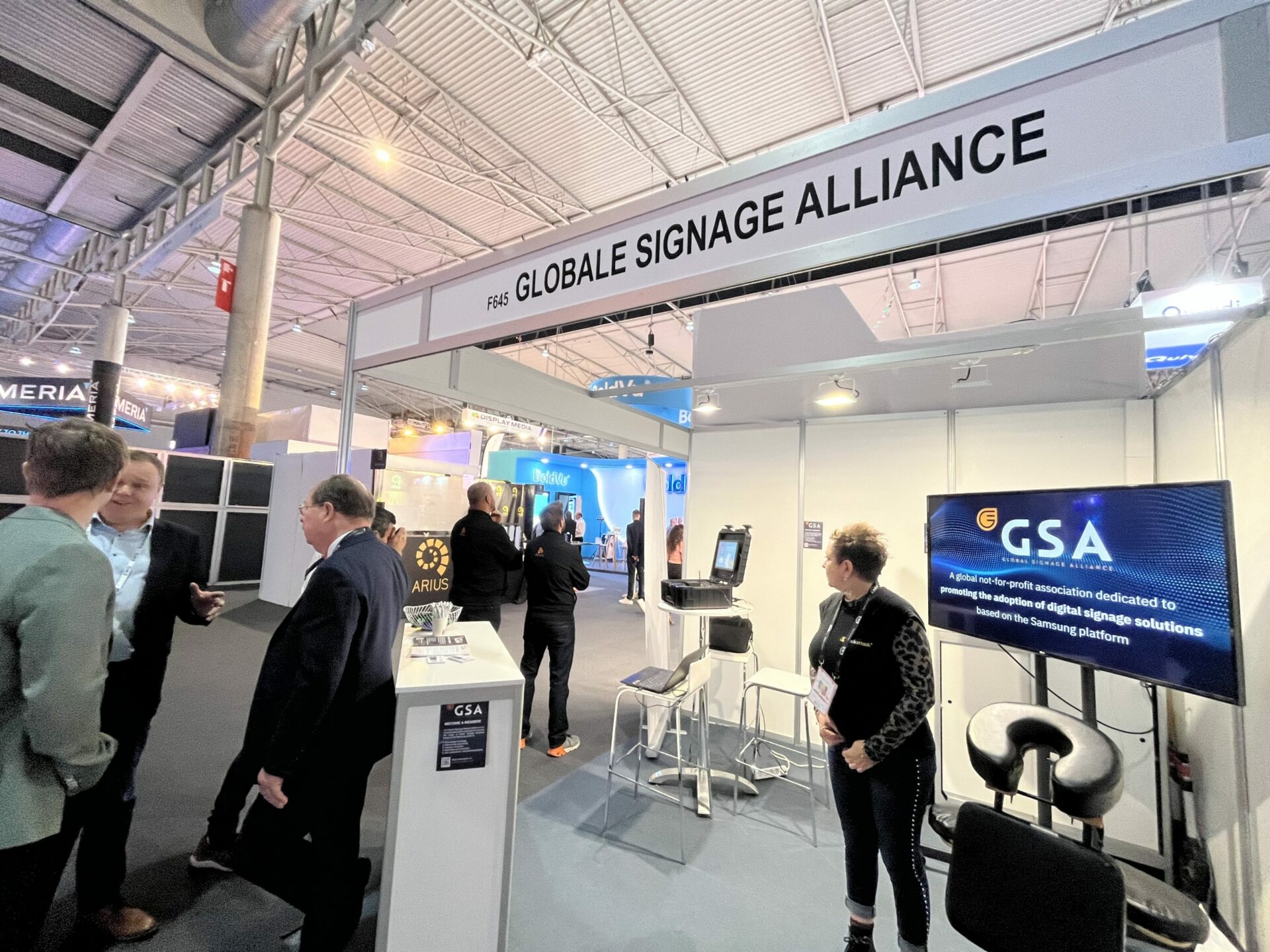 The Global Signage Alliance at ISE 2023